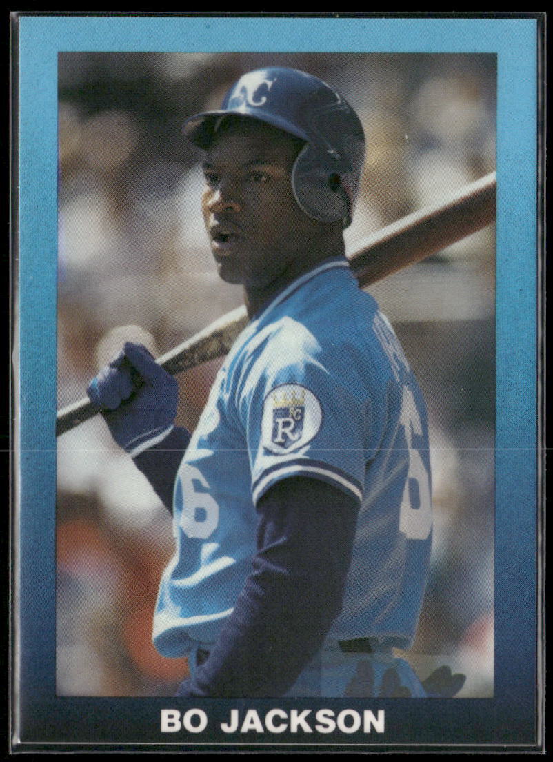 1990 Bo Jackson (Light Blue to Dark Blue Border) (unlicensed) #NNO Bo Jackson