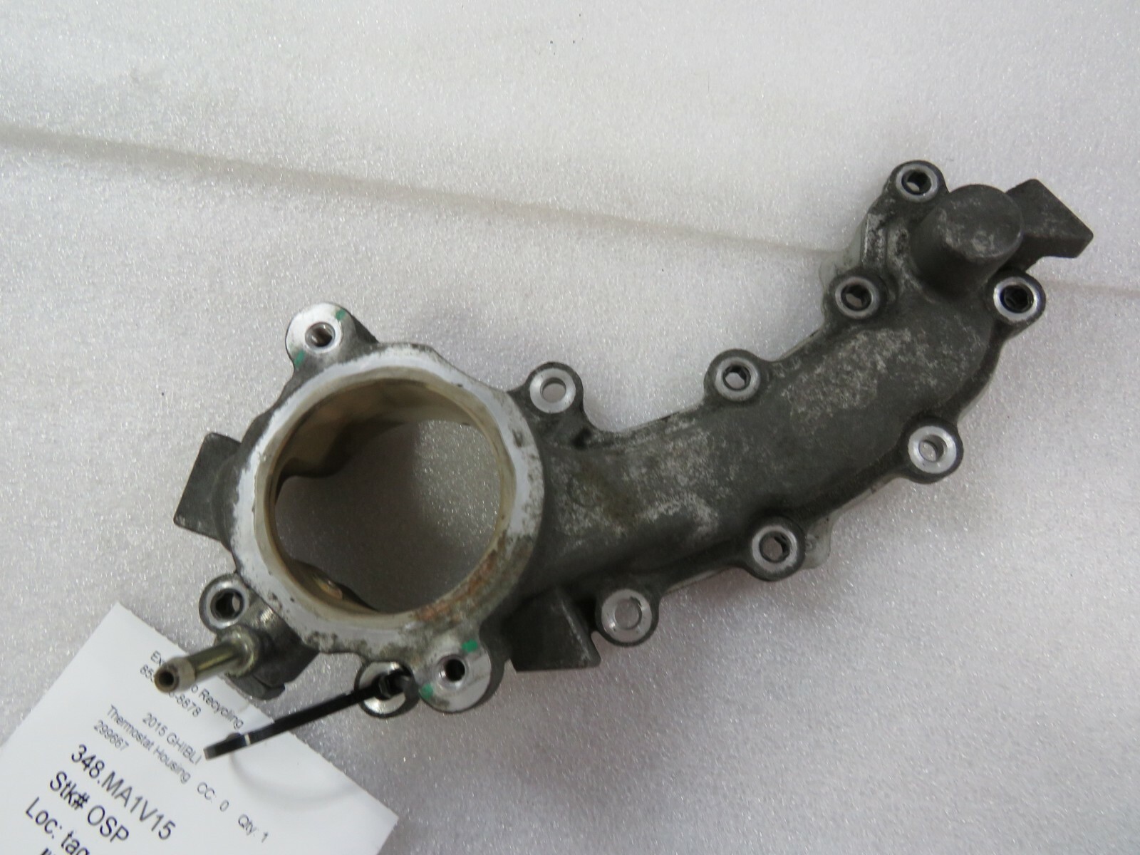 Maserati Ghibli, Thermostat Housing, Used, P/N 299667