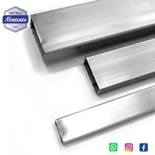 Profilo Tubo Rettangolare Acciaio Inox 304 Da 20 a 60 mm in Diverse Dimensioni