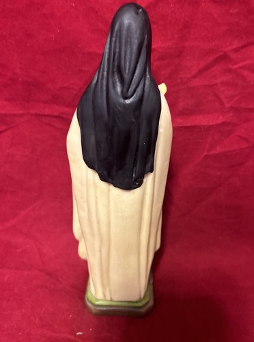 St Therese Statue Figure 8" Religious Sculpture Christian Decor Christmas Gift - Picture 5 of 10