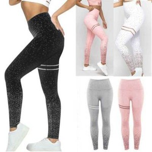 glitter workout leggings