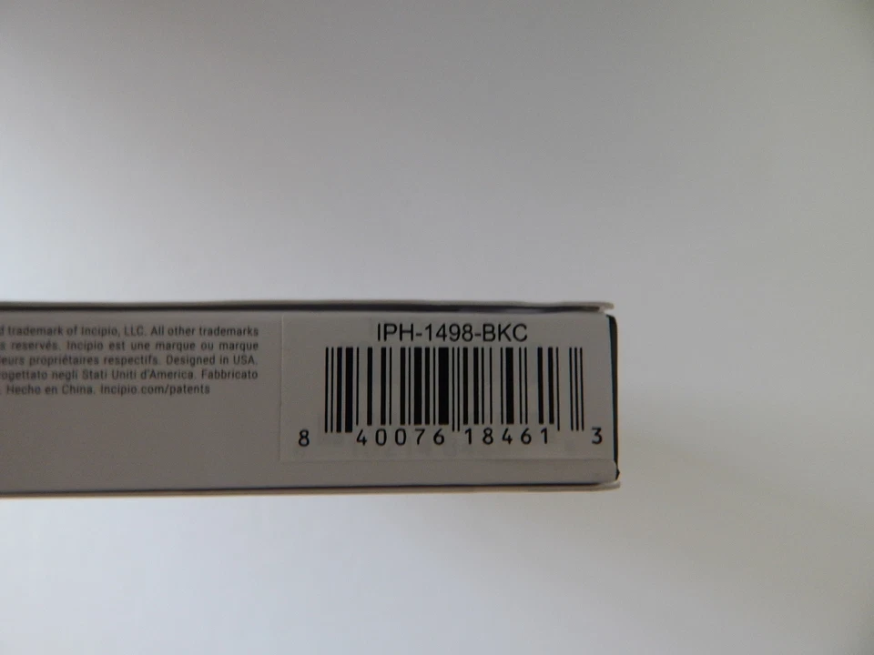 Incipio Slim Case With Advanced Drop Protection For iPhone 8/7 Plus Black/Clear - Image 3 of 4