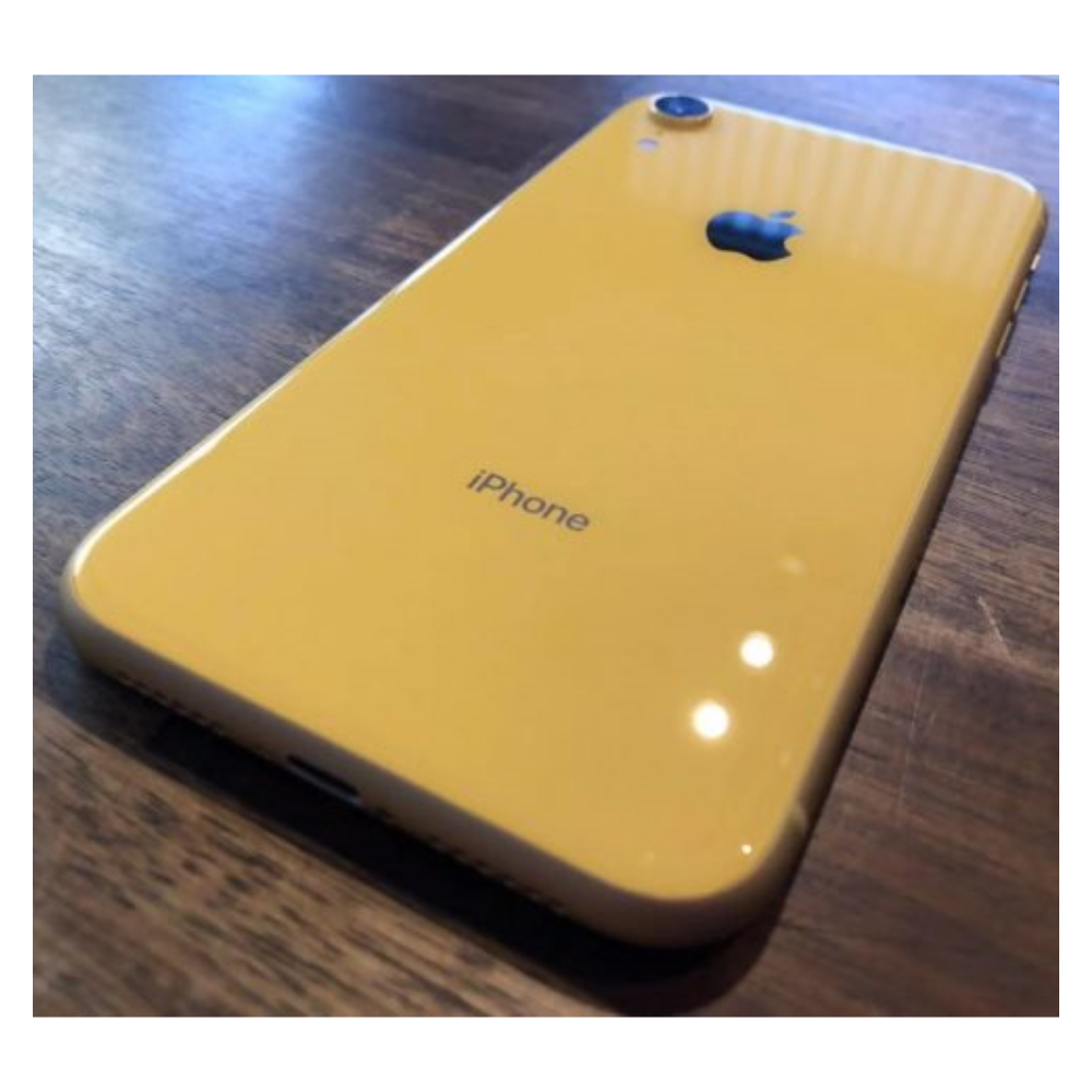 iPhone XR 64GB Unlocked - Very Good Condition, Coral & Yellow