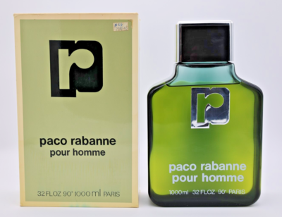 Paco Rabanne Pour Homme EDT 1000ml / 32 oz Vintage Flacon by