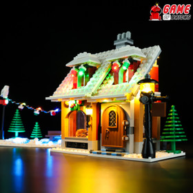 LED Light Kit for Winter Village Bakery - Compatible with LEGO® 10216 (Classic)