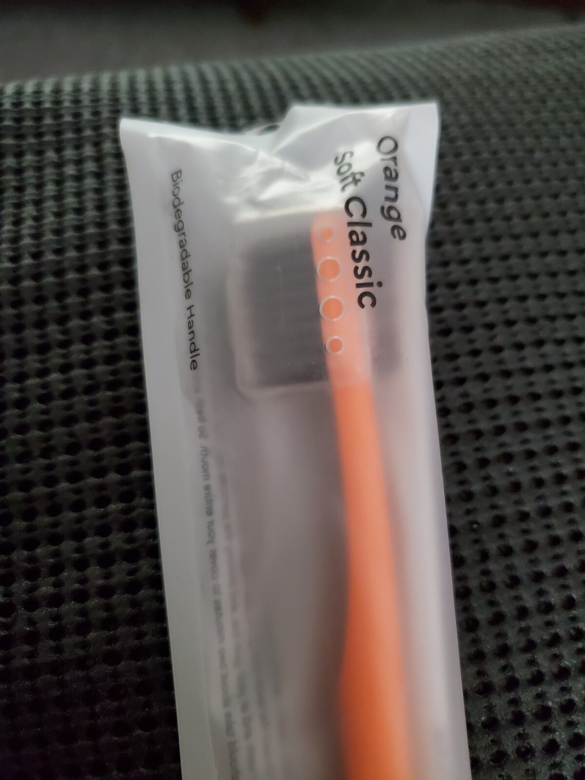  Boka Orange Manual Toothbrush Soft Classic Activated-Charco