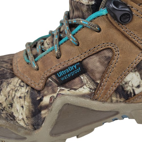 Red Wing Irish Setter Hunt 2881 Waterproof Vaprtrek Boot Womens Size 5 Camo Blue - Picture 4 of 8