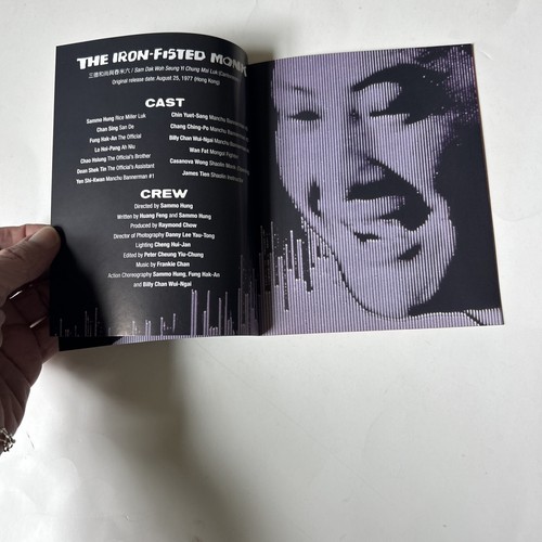 Arrow NR HD The Iron-Fisted Monk Blu-ray-slipcover-LTD ED-poster-Sammo Hung-book - Picture 13 of 15