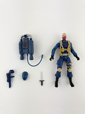GI Joe 25th Anniversary Scarred Cobra Officer loose 4in 2008 Comic Scarface 