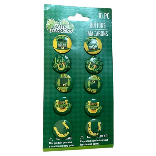 St. Patrick’s Buttons - 第 1/1 張圖片