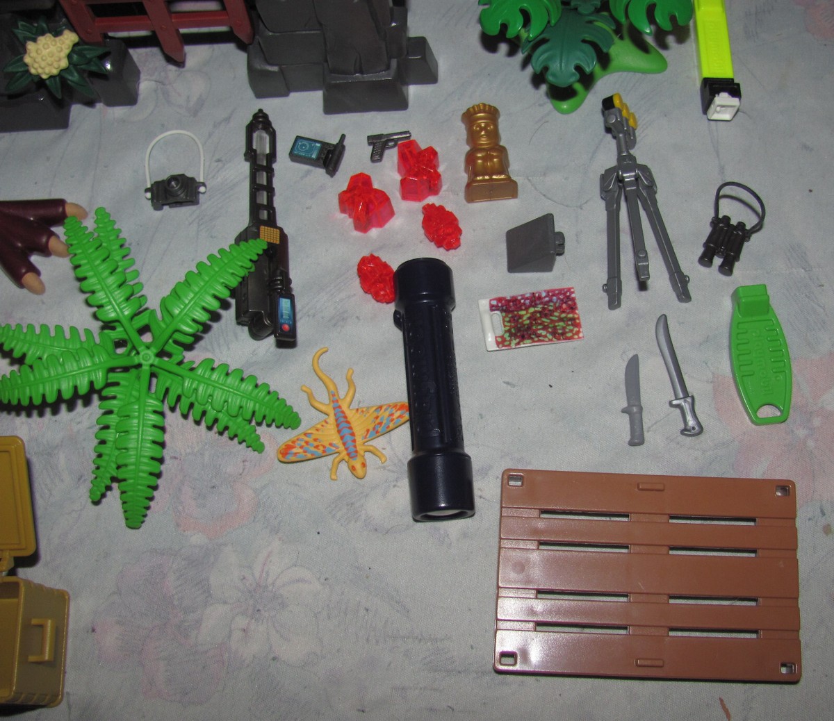 Playmobil Set 9429 Hidden Temple Incomplete - Has Instructions, T