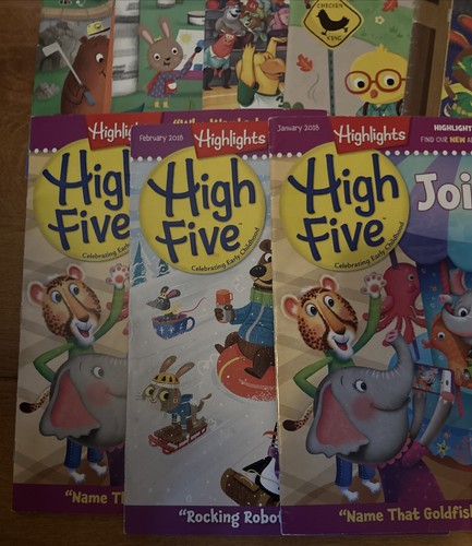 High Five Book Set Of 9 Homeschooling Teacher Children 2018 Reading - Picture 4 of 5