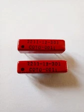 Lot of 2* COTO WABASH 2211-12-301 Reed Relay SPDT, 12 VDC, 2200 Through Hole 1.5