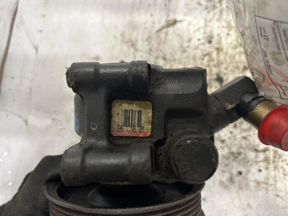 1998 MERCURY MYSTIQUE power Steering Pump 4 cylinder 61k miles OEM 98 99 - Image 3 of 4