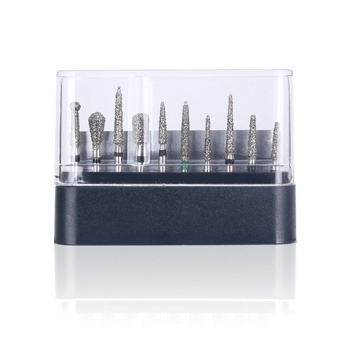 AZDENT Dental FG Diamond Burs Composite/Polishing Kit for High Speed Handpiece - Picture 81 of 129