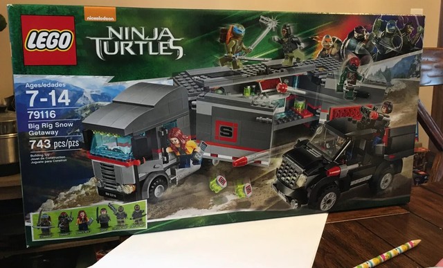 LEGO Big Rig Snow Getaway Set Itm2 79116 Teenage Mutant Ninja Turtles for sale online | eBay