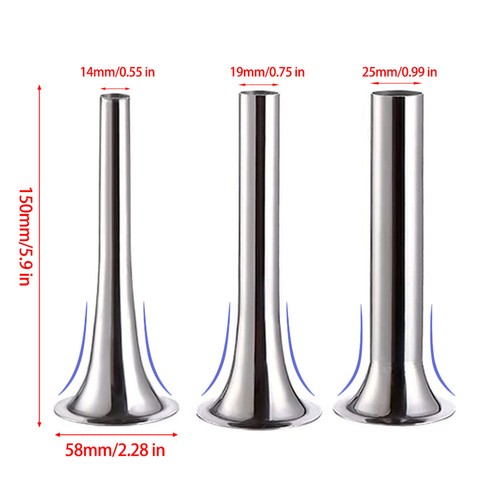 5# 12# Sausage Stuffer Enema Tube Funnel Tool Meat Grinder Kitchen Appliances - Picture 13 of 18