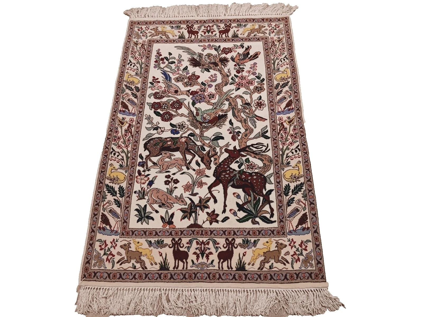 Persian 100% Silk Antique Rugs & Carpets