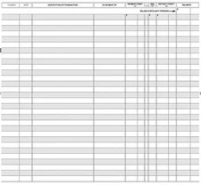 24 LARGE PROFESSIONAL DESK CHECKBOOK TRANSACTION REGISTERS TAX RECORD LOG BOOKS