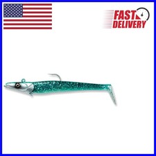 Ultra-Realistic Mackerel Sandeel Lures - Paddle Tail Action, 3.5 oz Set of 2