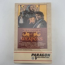 A Choice of Weapons Beta Betamax Resealed Action Paragon Video 1984 Rare