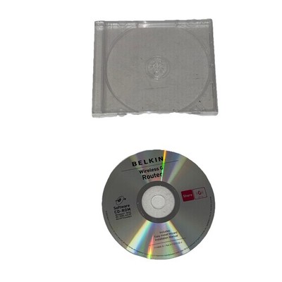 Belkin Wireless G Router Install Disc Only