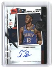 Thomas Sorber 2025-26 Topps New Applicants Autographs