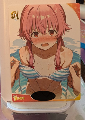Yuno Gasai Mirai Nikki N-20  GP2 Genki Parade 2 Goddess Story Anime Waifu Card