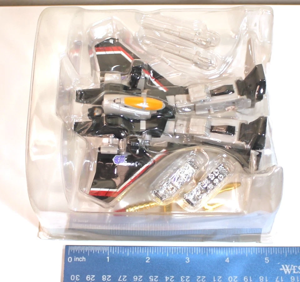 Takara Transformers Robotmasters STARSCREAM (Ltd Black Version) - Open/Complete - Image 3 of 4