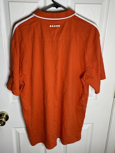 Vintage Coogi Mens Shirt XL Orange Embroidered Y2K - Picture 2 of 6