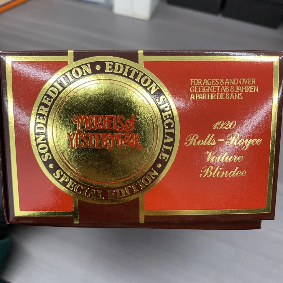 Matchbox Models of Yesteryear YS38 1920 Rolls Royce Armoured Car Special Edition - Image 4 of 4