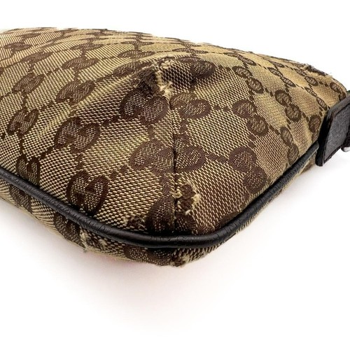 Gucci GG Canvas Sherry Line Crossbody Shoulder Bag 189749 Brown From JP Authen - Picture 7 of 20