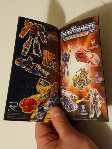 Transformers Energon Mini-Comic Volume 3 Dreamwave Art + Toy Catalog 2004 - Picture 7 of 9