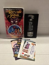 The Return of Jafar (VHS, 1994) Walt Disney Clamshell includes adverts