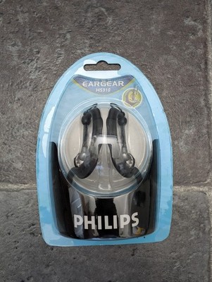Philips SBC HS310 Schwarz Sport Kopfhörer Ohrbügel Kopfhörer (NEU) Kostenloser Versand + Verpackung