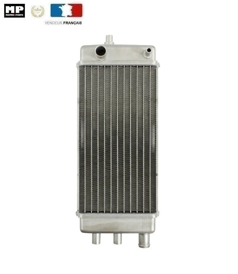 Radiateur 50 a boite en aluminium renforcé pour refroidissement optimal Derbi Senda