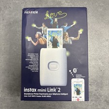 Fujifilm Instax Mini Link 2 Smartphone Printer - Clay White