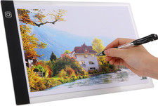 A4 LED Light Pad for Diamond Painting, LED Copy Board Light Tracing Box,Trace Li