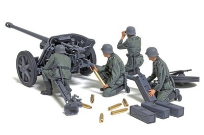 Tamiya 35392 1/35 Scale Military Model Kit WWII German 5cm Anti