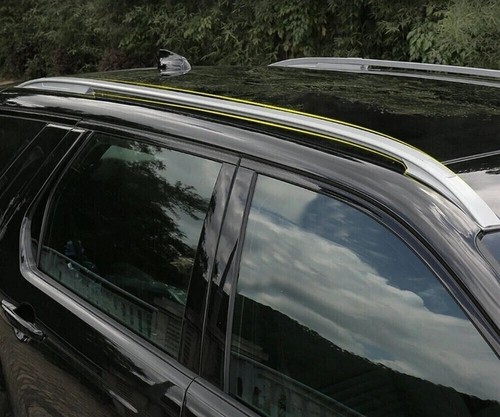 4Pcs Aluminum Roof Rail Rack Cross Bar Crossbar for Discovery Sport 2015-2024 - Picture 10 of 13