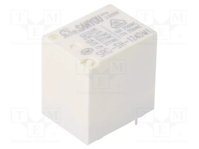 SRG USpule: 24VDC SPST-NO Relais: elektromagnetisch 17A/250VAC
