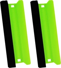 Plastic Squeegee Set, 8.3" Felt, Scratch-Free Vinyl & Window Tint