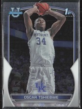 2022-23 Bowman University Chrome #74 Oscar Tshiebwe Kentucky Wildcats (C1)