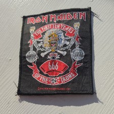 IRON MAIDEN  PATCH Original 1990 Vintage Auf...