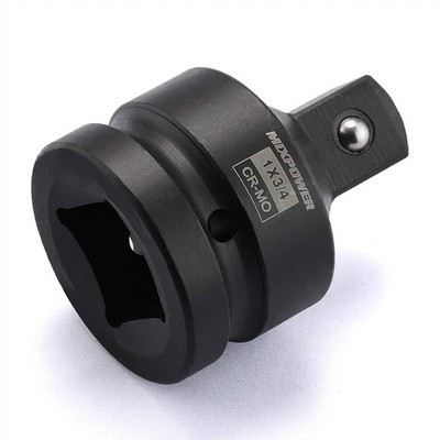 1-Inch Drive (F) to 3/4-Inch (M) Impact Socket Adapter and Reducer, Chrome Molyb
