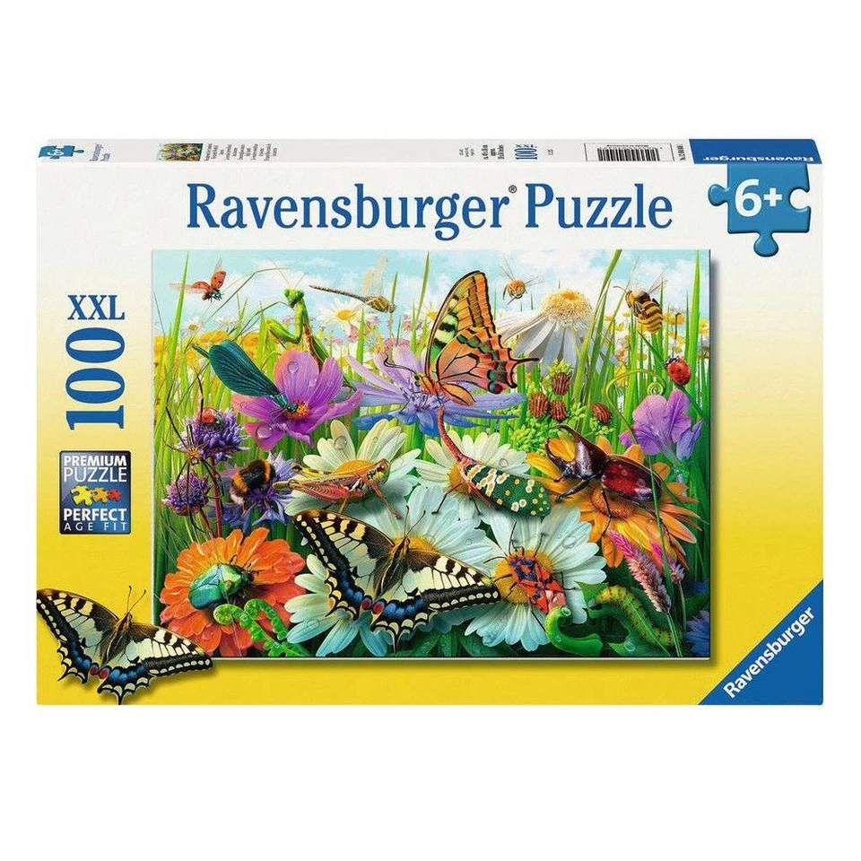 Ravensburger Wonderful World of Insects 100 XXL Piece Jigsaw Puzzle NEW