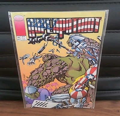SuperPatriot #2 (Image Comics September 1993) NIB Unopened Copy   Mint   