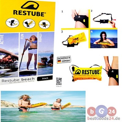 RESTUBE Beach  Ihre ultraleichte Sicherheitsboje für maximale Freiheit im Wasser