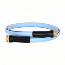 Heavy Duty Female to Female Garden Hose 4 ft x 5/8 Inch for Easy Connections