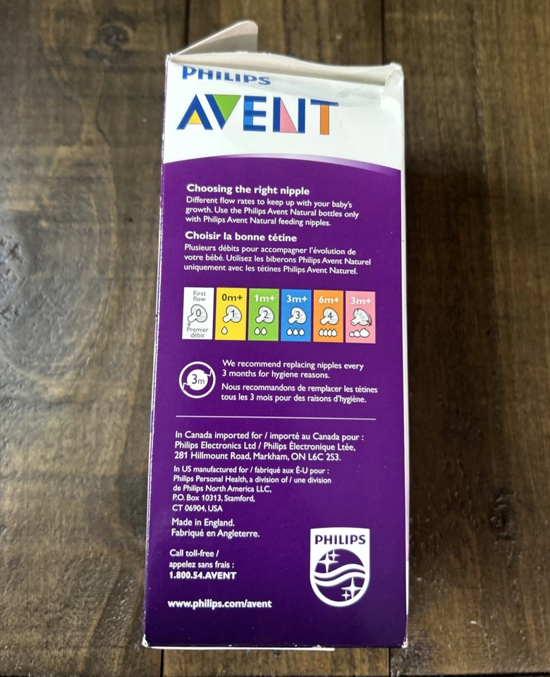 Philips AVENT 9oz Natural Baby Bottle, Natural Latch On, BPA Free, 1month+ - Image 2 of 4